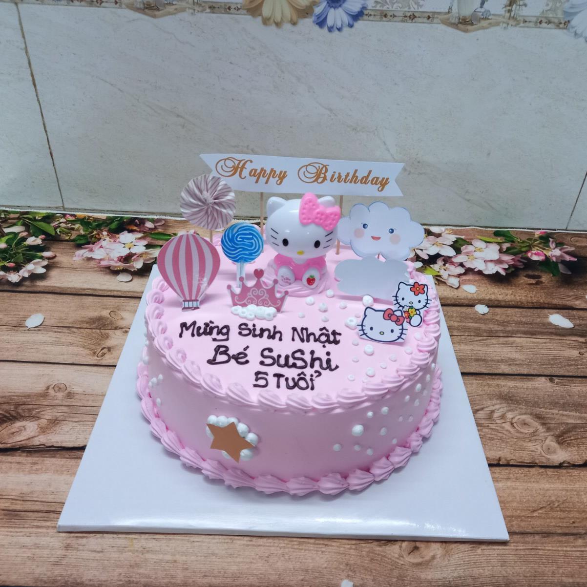 bánh sinh nhật hello kitty